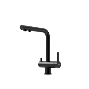 Смеситель для кухни Sancos Foster SC4014MB с возможностью подключения фильтра для воды, черный матовый