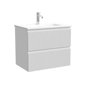 Тумба с раковиной Sancos Snob R Bianco, 60x52