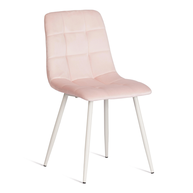 Стул Tetchair Chilly (mod. 7094-1) 20416 pink (розовый) HLR39/белый