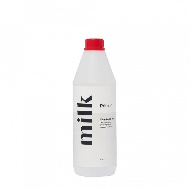 Грунтовка Milk Uni-primer 2 in 1 глубокопроникающий (0,9л)