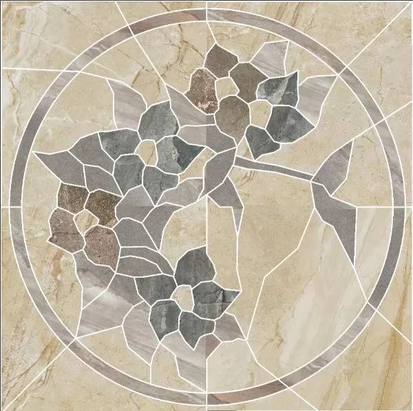 Панно Kerranova Genesis K-101/SR/d02 Beige D02-CUT SR 60х60