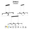 Большая подвесная светодиодная люстра Mantra Africa 9409 фото 5