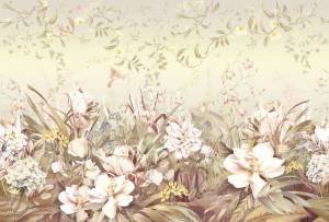 Фреска Ortograf Aurora 34129 Primavera sepia Филиграна со стразами FM-F/S