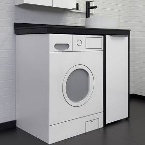 Тумба с раковиной Comforty Лозанна-100 00-00013800 белый