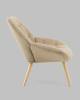 Кресло Stool Group Олби Квадро QH-8927K 875-3 beige бежевый фото 3