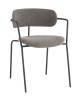 Стул Stool Group Дженни AV 469-Cl995-7016T букле темно-серый каркас антрацитово-серый муар