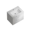 Тумба с раковиной Kerama Marazzi Piano белый, тумба PI.F.65\WHT + рак. PI.wb.65