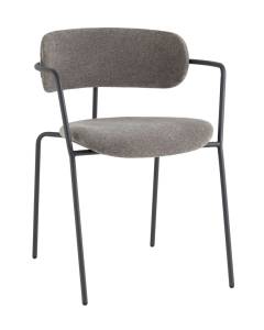 Стул Stool Group Дженни AV 469-Cl995-7016T букле темно-серый каркас антрацитово-серый муар