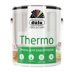 Эмаль для отопительных приборов Dufa Retail Thermo глянцевая 2 л