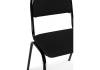 Стул на металлокаркасе Woodville Гумер 673646 черный / черный глянец фото 5