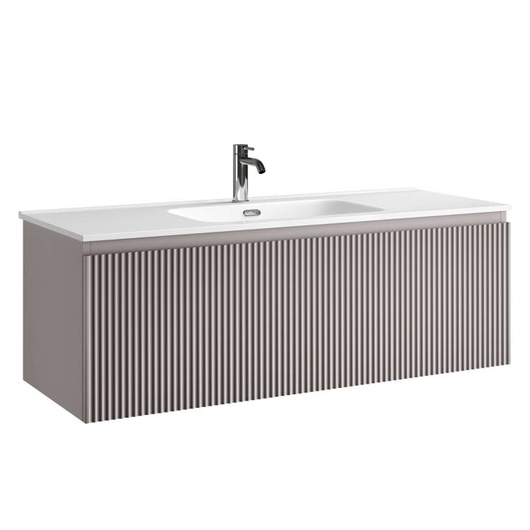 Тумба с раковиной Sancos Snob R 1.0 Doha Soft, 120x42.6