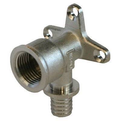 Уголок Royal Thermo с настенным креплением (водорозетка) 20x1/2 ВР