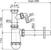 Сифон для раковины AlcaPlast A430P фото 2