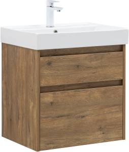 Тумба с раковиной Aquanet Nova Lite 2.0 60 348189 Дуб рустикальный
