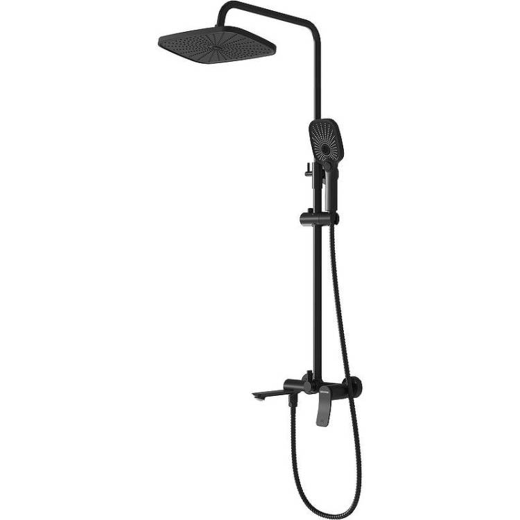Душевая система Grossman Advans 500.K35.09.210 черный, матовый