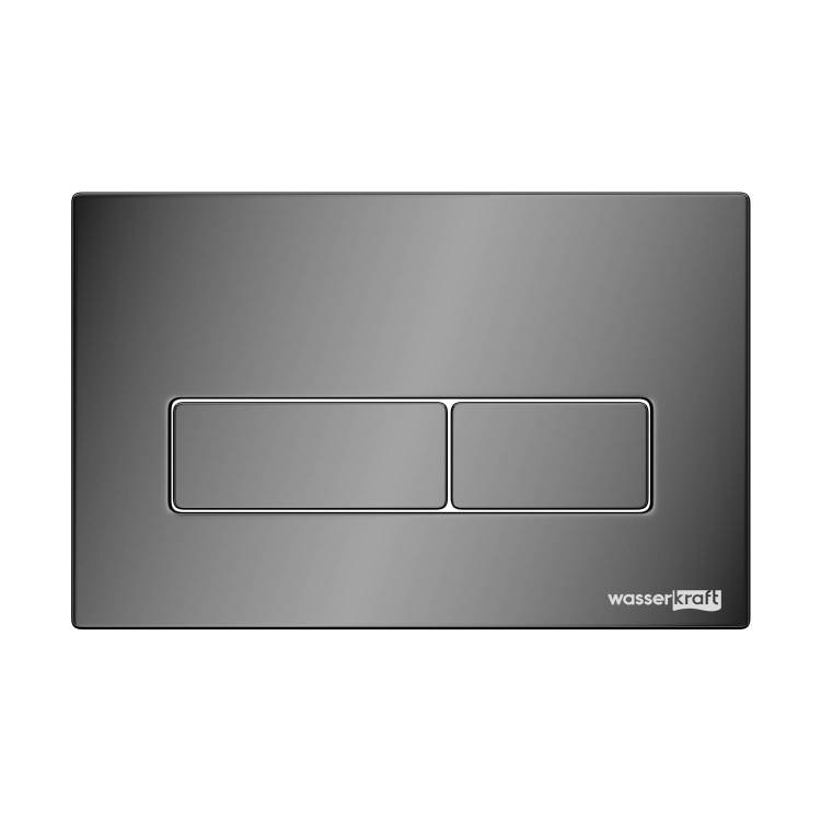Кнопка смыва Wasserkraft PB03 черный