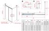 Душевой уголок Vincea Stella VSR-1ST8013CLB профиль черный, стекло прозрачное, 130x80x200 фото 10