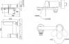 Смеситель для ванны с душем Bravat Opal F6125183CP-01-RUS фото 3