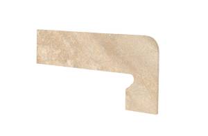 Плинтус Exagres Petra Zanq. Fiorentino Ocre Derecha правый 39.5x17.5x7.5