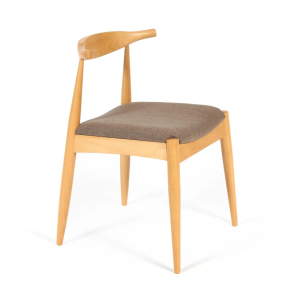 Стул Tetchair Bull 13985 Натуральный + Коричневый 54.5x54x75