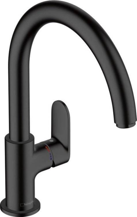 Смеситель для кухни Hansgrohe Vernis Blend M35 71870670 черный