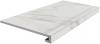 Ступень Kerama Marazzi Монте Тиберио SG850192R/GCF клееная серый светлый лаппатированный 33x80x0.9