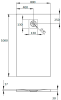 Поддон для душа Radaway Kyntos F 100x80 white, с сифоном фото 4