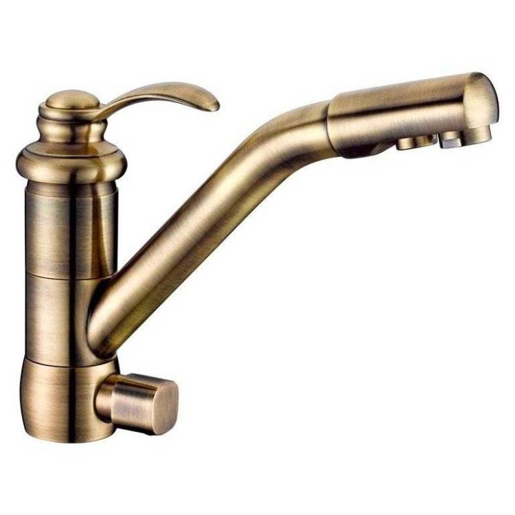 Смеситель для кухни Zorg Clean Water ZR 400 KF-47-BR