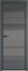Межкомнатная дверь Profil Doors 3 AX цвет профиля Серая ночь, стекло безопасное 6 мм мору тонированное 700x2000
