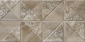 Декор Beryoza Ceramica Астерия 2 коричневый 30x60