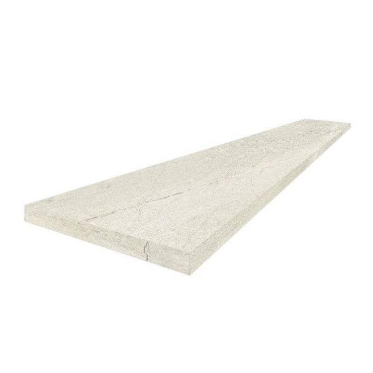 Ступень ColiseumGres Фьямма 620070002388 Уайт Угловая Левая 33x60