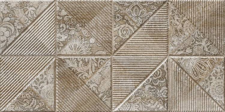 Декор Beryoza Ceramica Астерия 2 коричневый 30x60