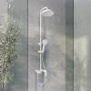 Душевая стойка Avrora Rumy AV5940W со смесителем, белый фото 4