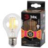 Лампа светодиодная филаментная ЭРА E27 15W 2700K прозрачная F-LED A60-15W-827-E27 Б0046981 фото 2