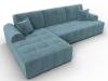 Диван угловой Лига Диванов Лига-080 134746L Бирюзовый фото 6