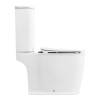 Унитаз-компакт BelBagno Prado BB10150CP/BB10150SC безободковый Белый фото 4