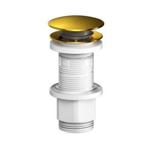 Донный клапан для раковины Am.Pm F0700P99 нажимной, золото