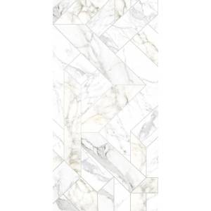 Керамогранит Naxos Rhapsody 118713 Outline White Levigato Rett 60x120