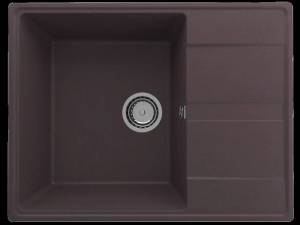 Мойка кухонная Ulgran Quartz Prima 650-06 трюфель