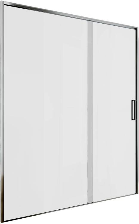 Душевая дверь в нишу Aquanet Pleasure Evo AE65-N150-CT профиль хром, прозрачное стекло