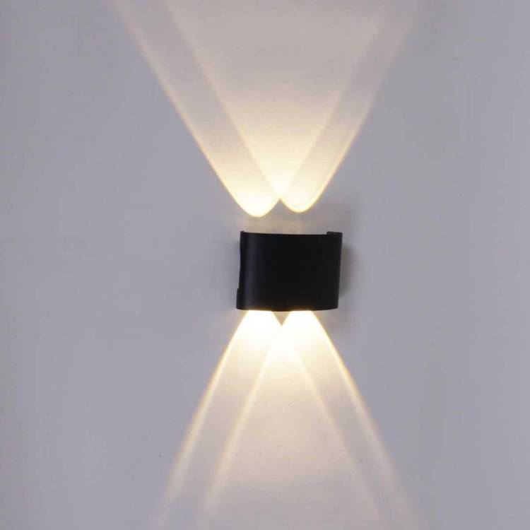 Уличный настенный светильник Reluce 86832-9.2-004KT LED4*1W BK