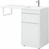 Тумба с раковиной Aquanet Токио 110 R 239299 напольная, белый
