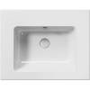 Раковина GSI Pura 8839111 белый глянцевый, 62x46 фото 2