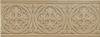 Бордюр Adex Studio ADST4003 RELIEVE PALM BEACH SILVER SANDS 7.5x19.8