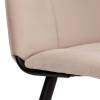 Стул Tetchair Asti 21840 молочный, черный, велюр фото 10