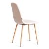Стул Tetchair Breeze (mod. JSC-58) 21215 Creamy (кремовый) HLR 5/натуральный 44x53x86 фото 3