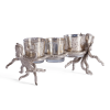 Подсвечник Tetchair Secret De Maison Octopus3 (mod. 3923) 20314 алюминиевый сплав, 24,5x11,5x11 см, никель, nickel antique