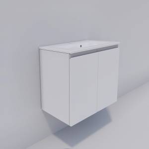 Тумба с раковиной La Fenice Vita Bianco 60 белый матовый