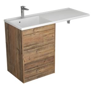 Тумба под раковину Veneciana Nera 55 55531 пихта