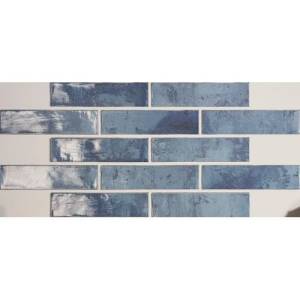 Керамическая плитка Ape Ceramica Snap A034373 Blue 30x7.5